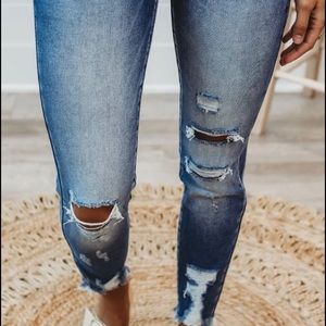 Kancan jeans high rise ankle skinny 13/30